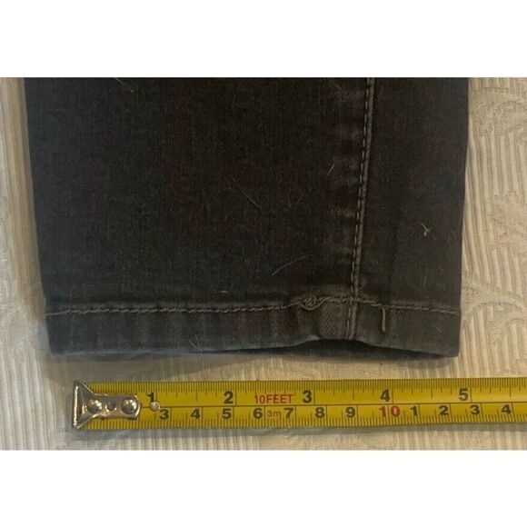 Democracy Gray Mid Rise Skinny Absolution Jean Womens 12 Ankle - Picture 6 of 11